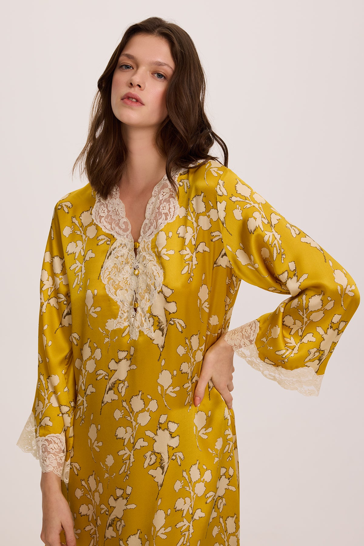 Sia Floral Sun Kaftan Elbise