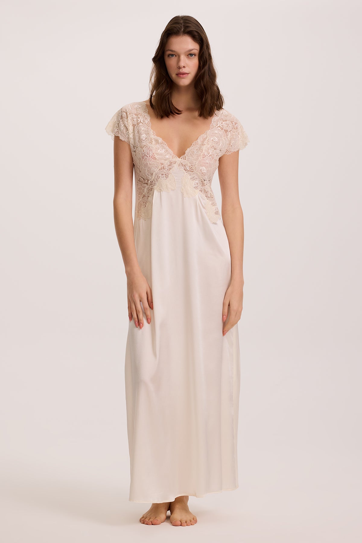 Dream Silk Nightgown and Robe