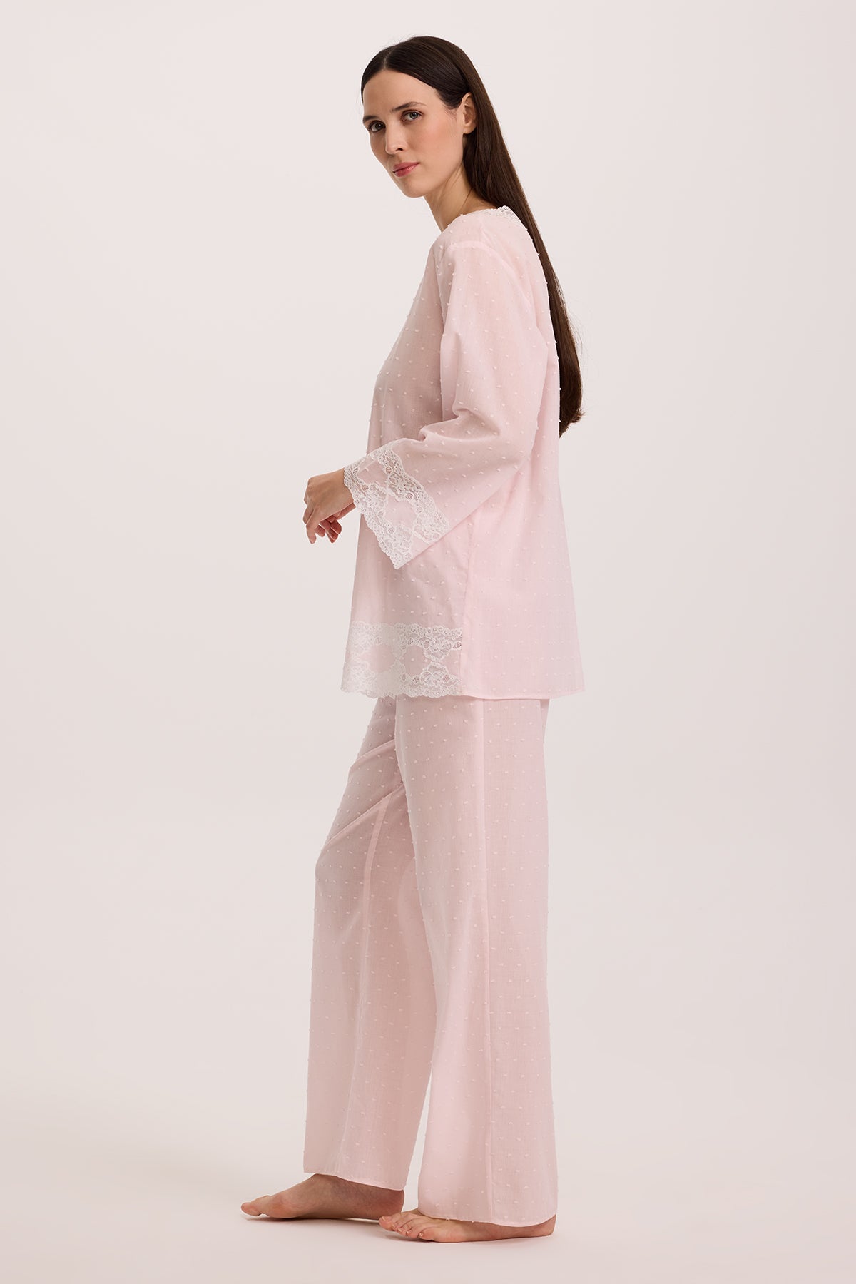 Dottie Pink Pajama Set and Robe