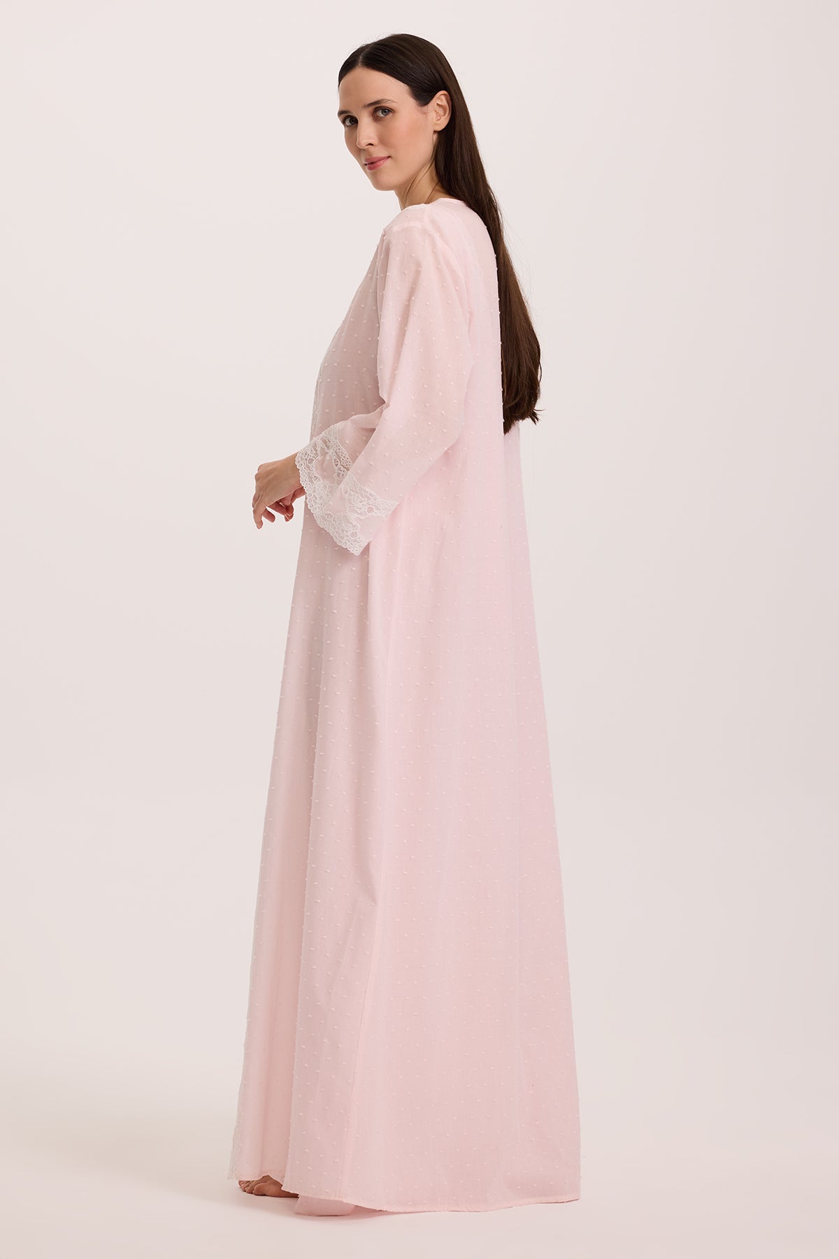 Dottie Pink Nightgown and Robe Set