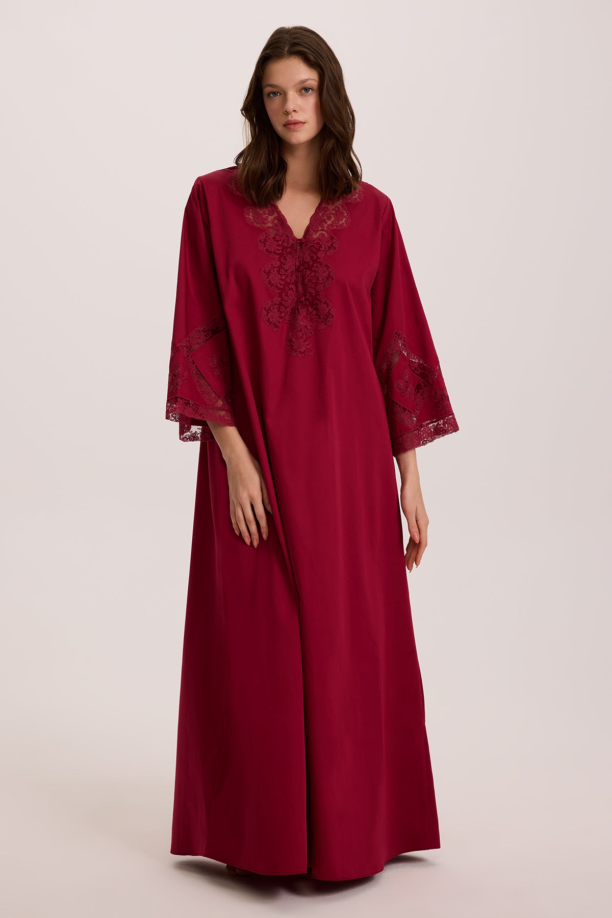 Botanica Berry Cotton Nightgown