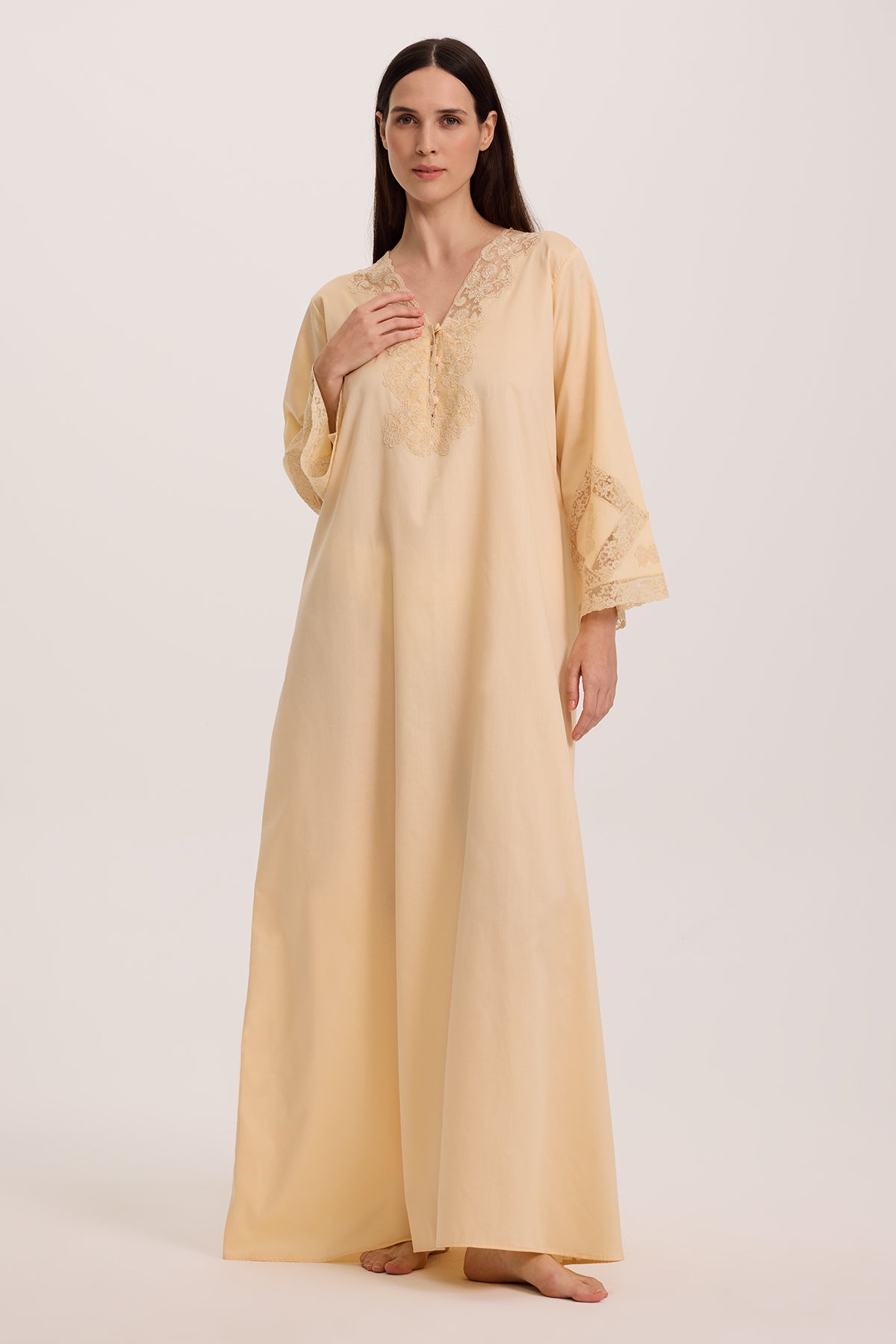 Botanica Melon Cotton Nightgown