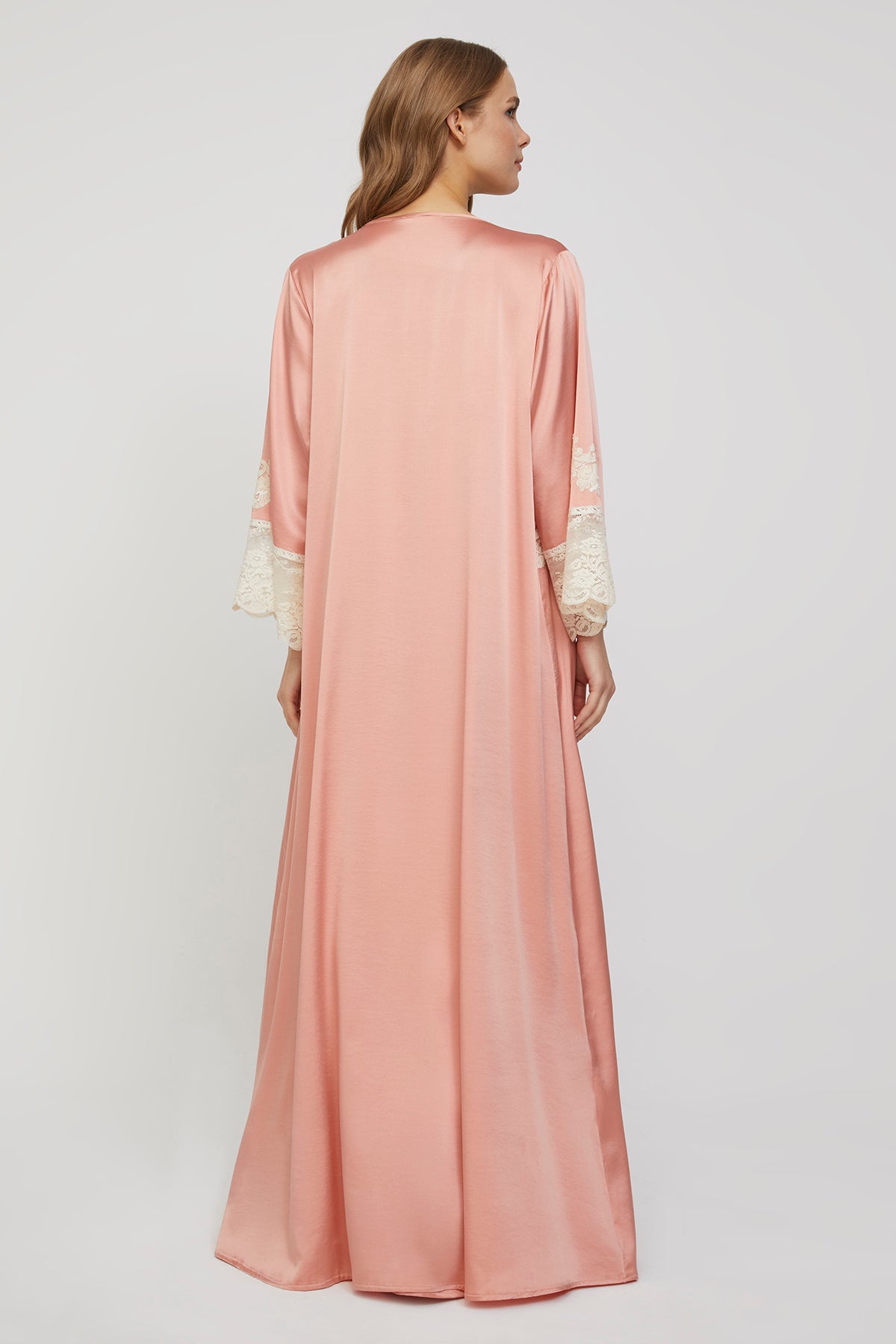 Andalia Pure Silk Nightgown & Robe